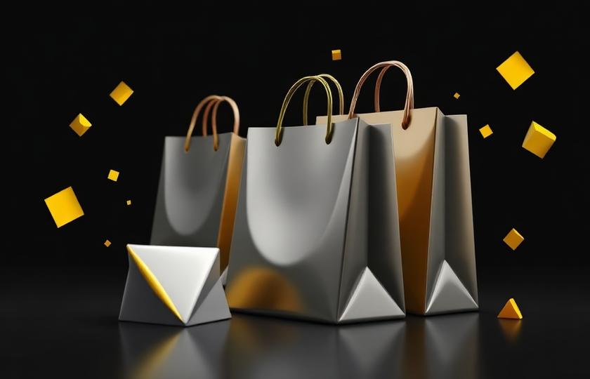 Concepto visual de tienda online